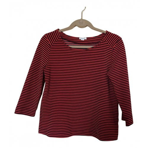 Pre-owned Splendid Jersey Top In Red