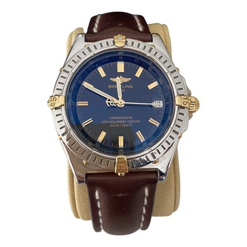 Pre-owned Breitling Watch In Gold