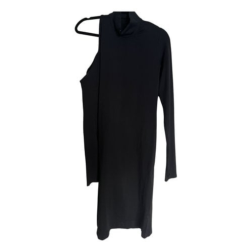 Pre-owned Helmut Lang Mini Dress In Black