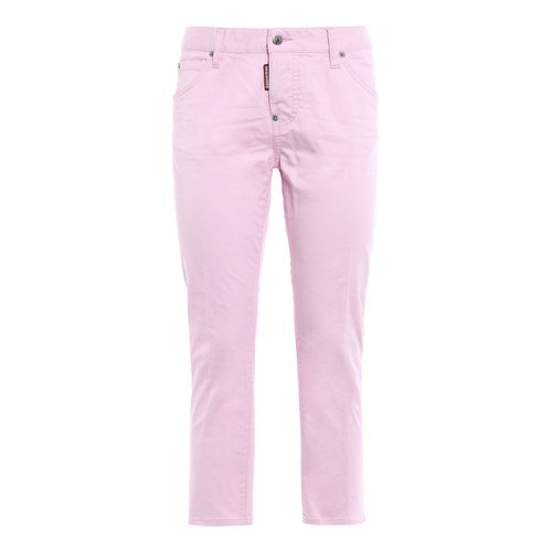 Pre-owned Dsquared2 Boyfriend Jeans In Pink