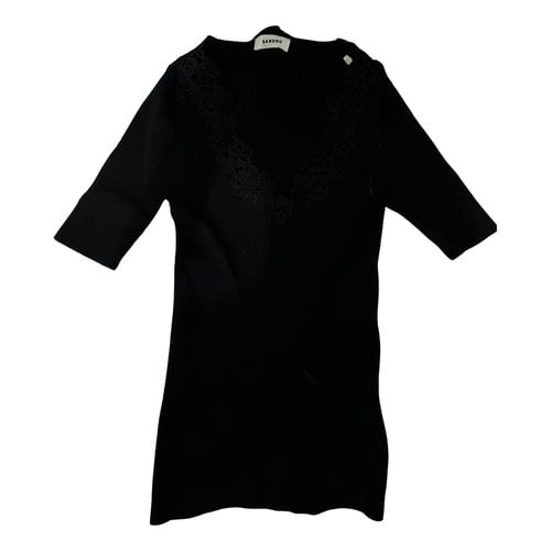 Pre-owned Sandro Spring Summer 2021 Top In Black