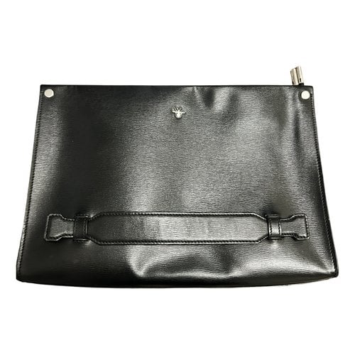 Pre-owned Dior Leather Bag In Black