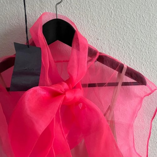 Pre-owned Prada Silk Vest In Pink