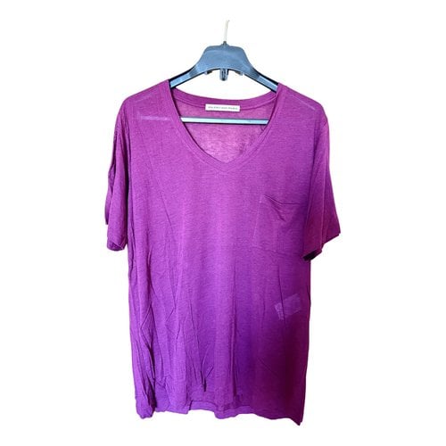 Pre-owned Balenciaga T-shirt In Purple