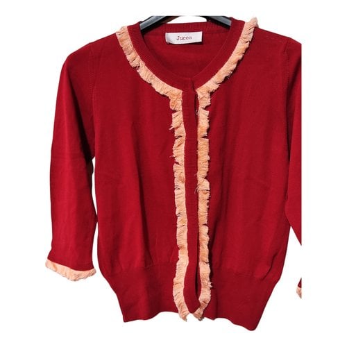 Pre-owned Jucca Cardigan In Red