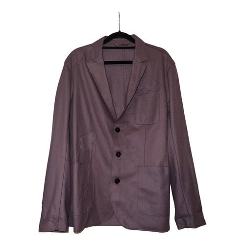 Pre-owned Zadig & Voltaire Wool Short Vest In Purple