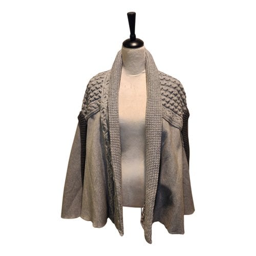 Pre-owned Burberry Cape In Grey