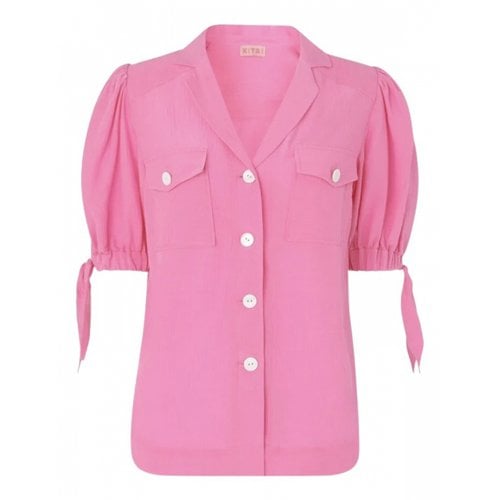 Pre-owned Kitri Blouse In Pink