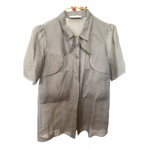 Pre-owned Chloé Shirt In Grey