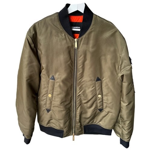 Pre-owned Dsquared2 Jacket In Khaki