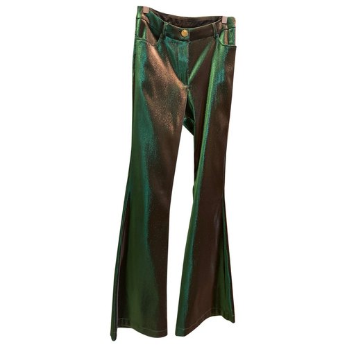 Pre-owned Dmn Large Pants In Green
