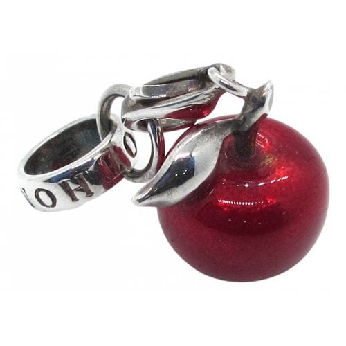 Pre-owned Thomas Sabo Silver Pendant In Red