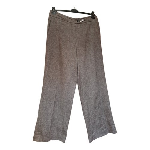 Pre-owned Delpozo Wool Overall In Grey