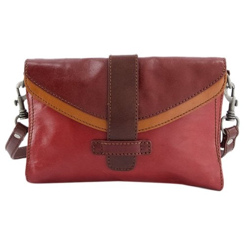 Pre-owned Liebeskind Leather Crossbody Bag In Red
