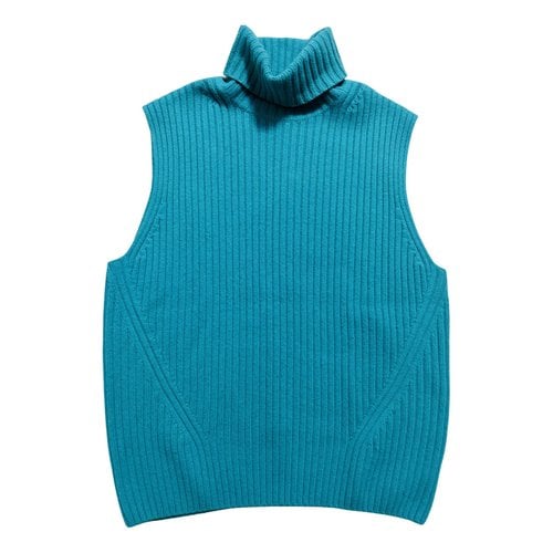 Pre-owned Dries Van Noten Knitwear In Turquoise