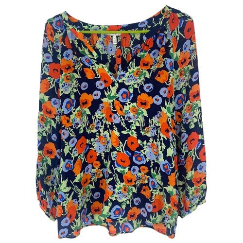 Pre-owned Joie Silk Blouse In Multicolour