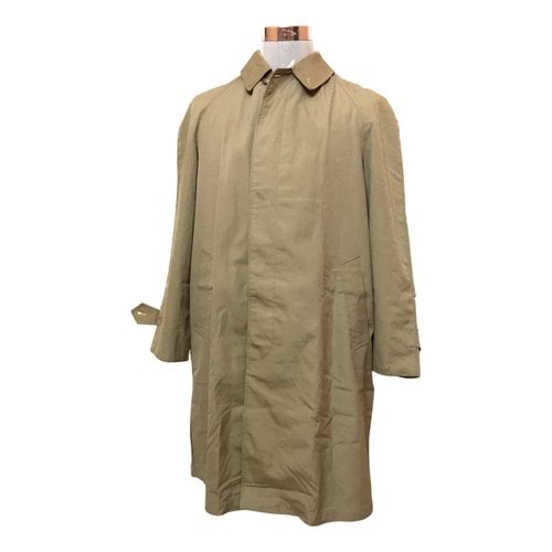 Pre-owned Baracuta Cloth Trench In Beige