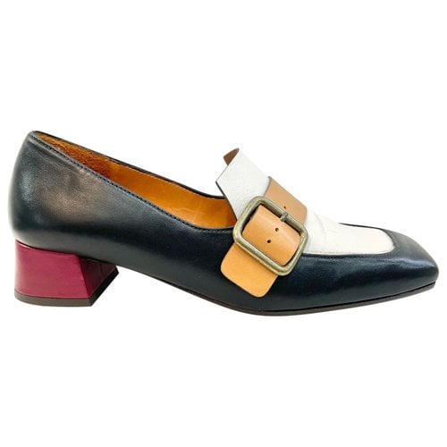 Pre-owned Chie Mihara Leather Heels In Multicolour