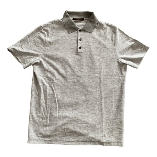 Pre-owned Louis Vuitton Polo Shirt In Grey