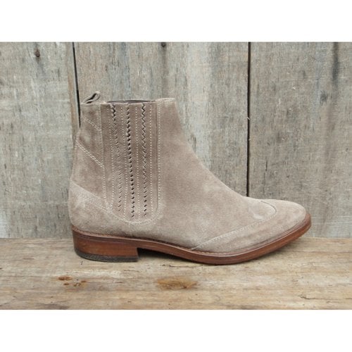 Pre-owned Opening Ceremony Ankle Boots In Beige