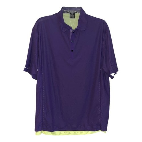 Pre-owned Nike Polo Shirt In Purple