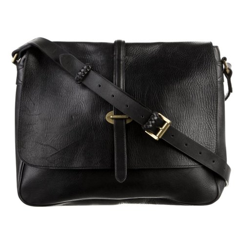 Pre-owned Mulberry Leather Crossbody Bag In Black