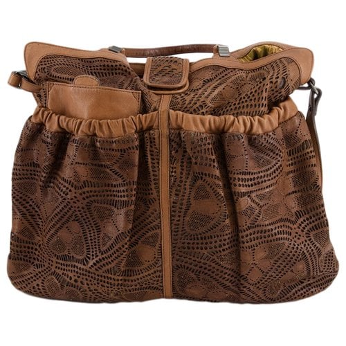 Pre-owned Jamin Puech Leather Handbag In Brown