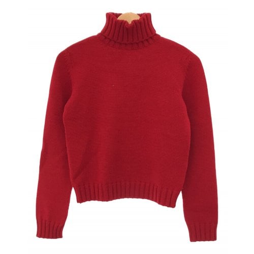 Pre-owned Dolce & Gabbana Wool Sweatshirt In Red