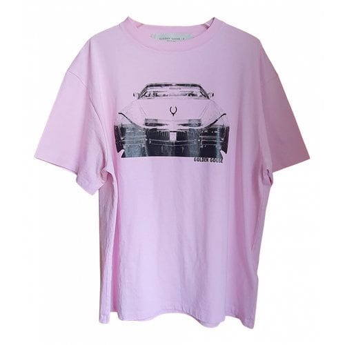 Pre-owned Golden Goose T-shirt In Pink