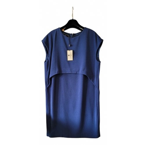 Pre-owned By Malene Birger Mid-length Dress In Navy