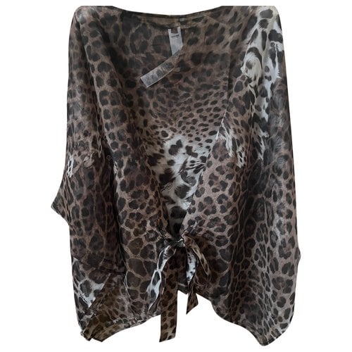 Pre-owned Roberto Cavalli Tunic In Brown