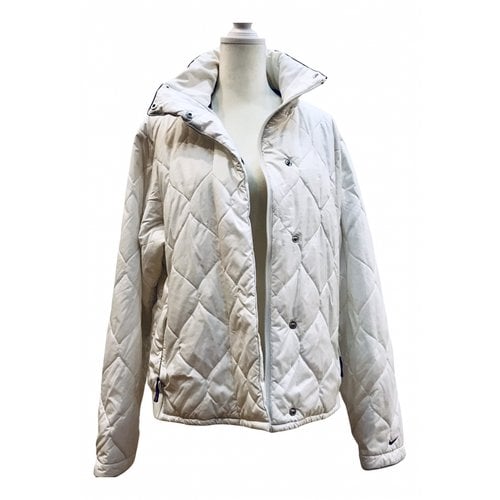 Pre-owned Nike Puffer In White