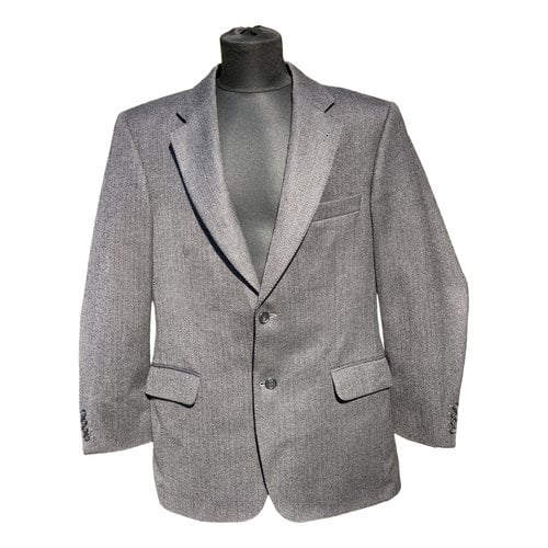 Pre-owned Burberry Wool Vest In Grey