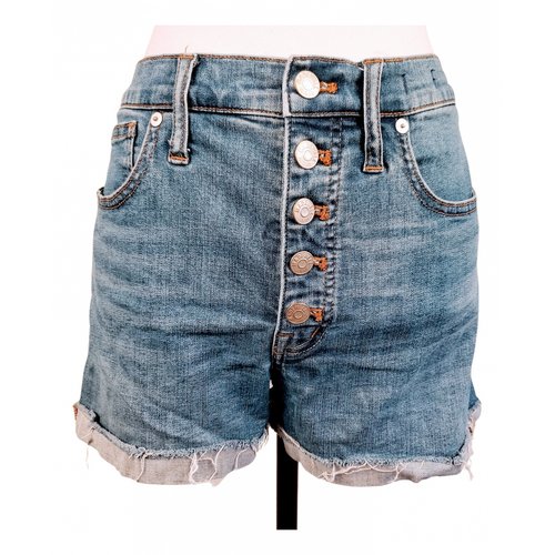 Pre-owned Madewell Shorts In Blue