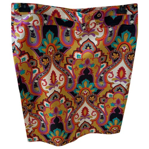 Pre-owned Les Copains Mini Skirt In Multicolour