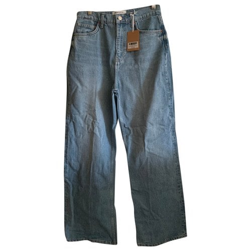 Pre-owned Reformation Jeans In Blue