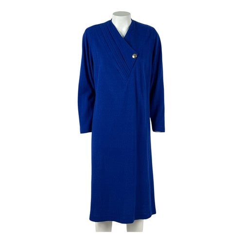Pre-owned Elena Miro' Maxi Dress In Blue