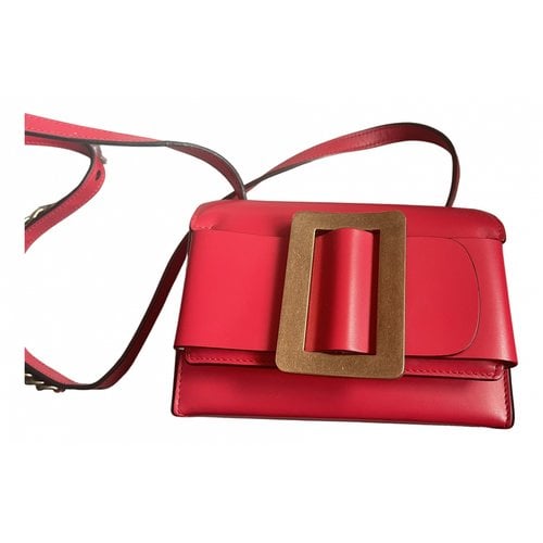 Pre-owned Boyy Fred Leather Handbag In Red