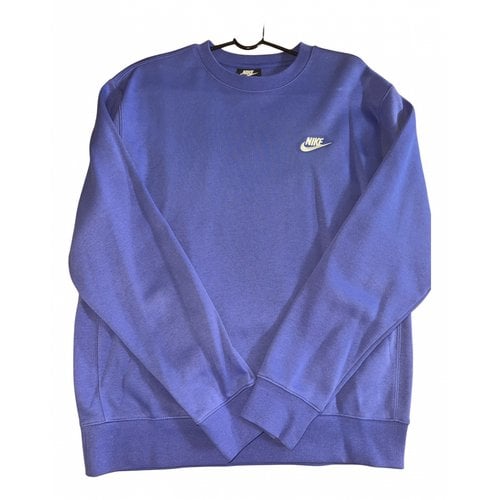 Pre-owned Nike Sweatshirt In Blue