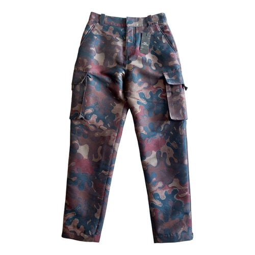 Pre-owned Dior Trousers In Multicolour