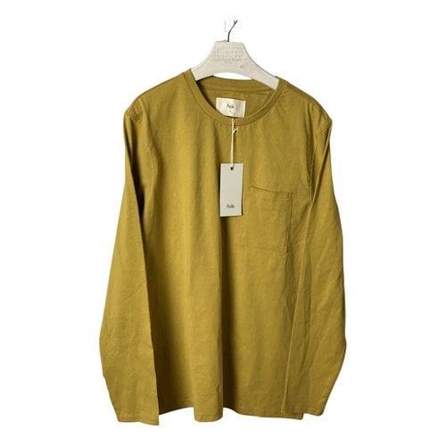 Pre-owned Folk Knitwear & Sweatshirt In Yellow