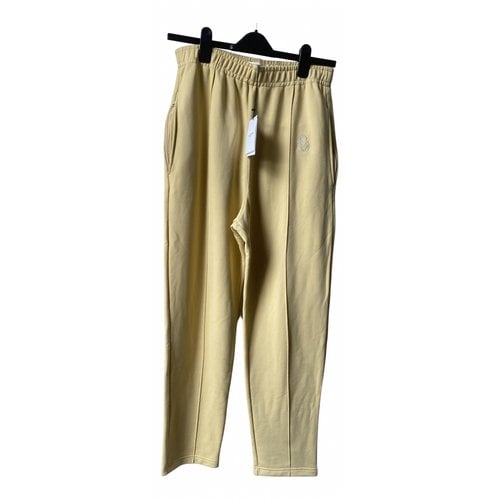 Pre-owned Isabel Marant Étoile Cloth Trousers In Yellow