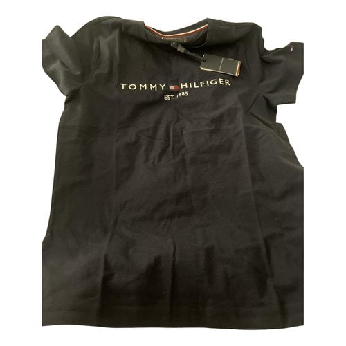 Pre-owned Tommy Hilfiger T-shirt In Navy