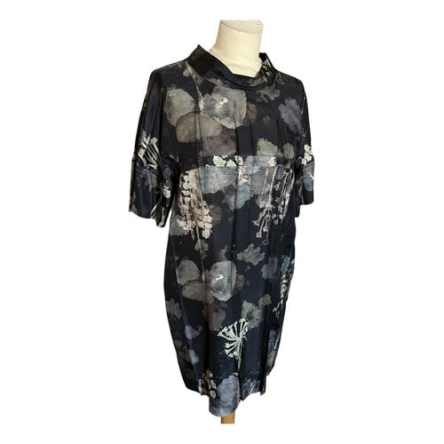 Pre-owned Cotélac Mid-length Dress In Anthracite