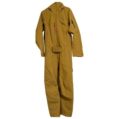 Pre-owned Arc'teryx Jumpsuit In Camel