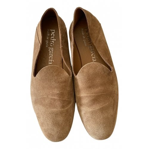 Pre-owned Pedro Garcia Flats In Brown