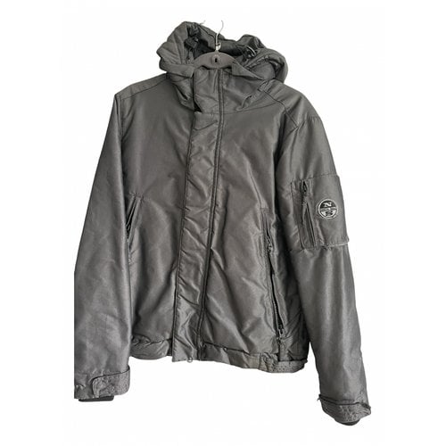 Pre-owned North Sails Coat In Grey
