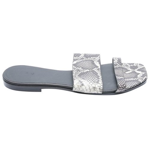 Pre-owned Iro Leather Sandal In Multicolour