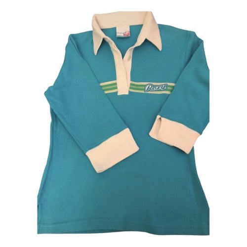 Pre-owned Roxy Polo In Turquoise