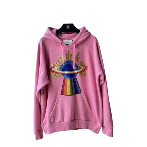 Pre-owned Gucci Sweatshirt In Pink